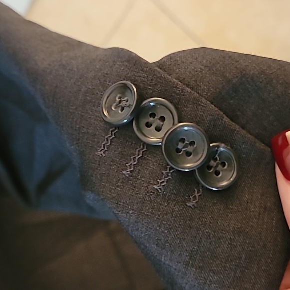 Dark Grey Men's Size 40S Jacket Blazer Bocaccio Uomo - Picture 4 of 10